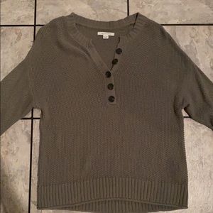 American Eagle Button Sweater